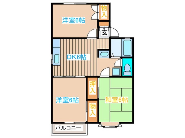 ブルネン将監の物件間取画像